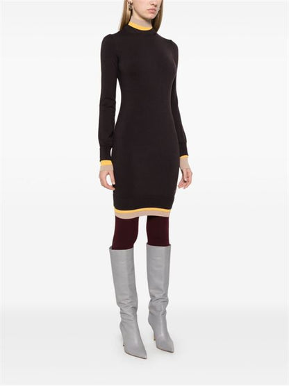 WOOL KNITTED DRESS