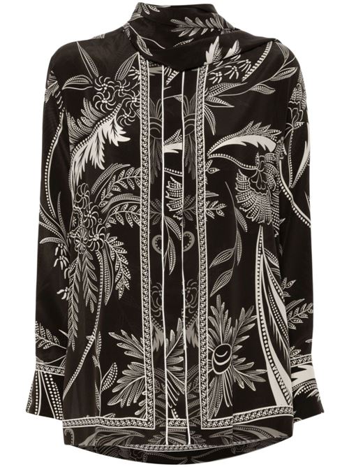 PRINTED SILK SHIRT