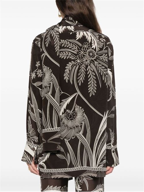 PRINTED SILK SHIRT