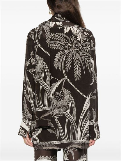 PRINTED SILK SHIRT