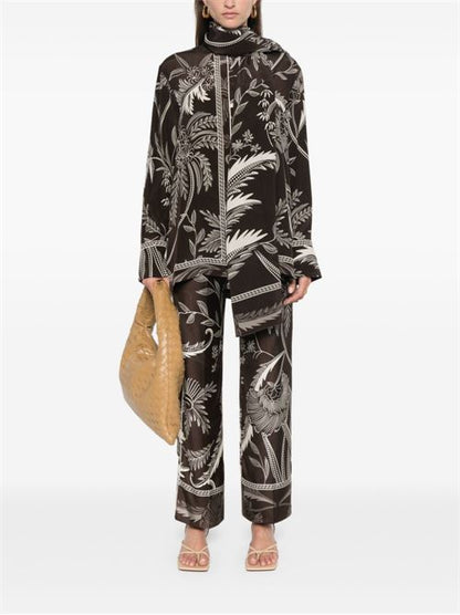 PRINTED SILK SHIRT