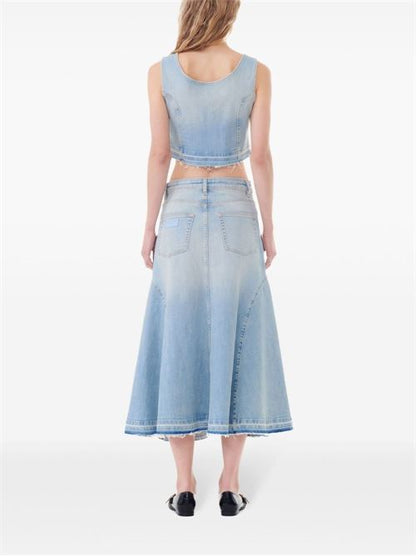 ORGANIC COTTON DENIM SKIRT