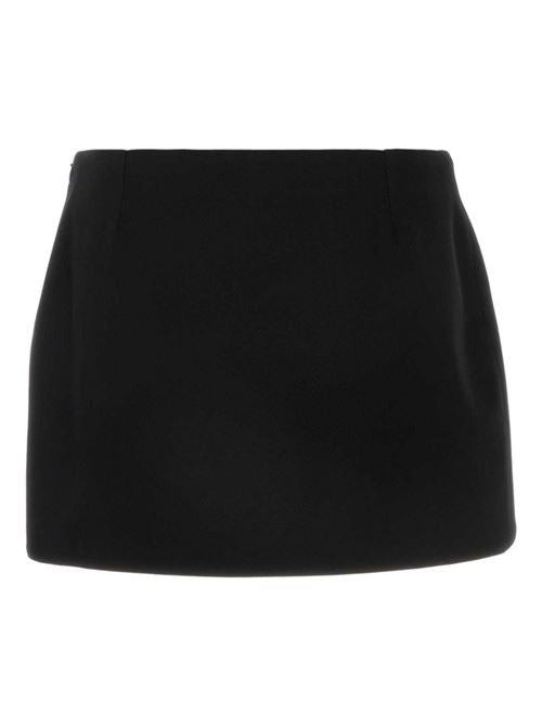 WOOL MINI SKIRT