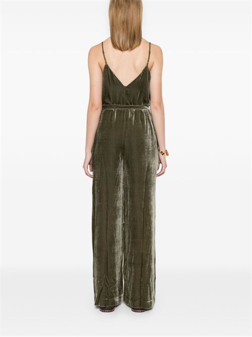 VELVET JUMPSUIT