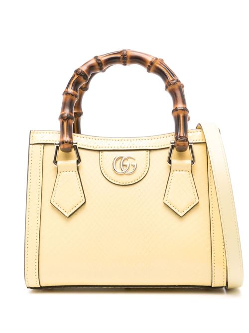 DIANA SMALL LEATHER TOTE BAG