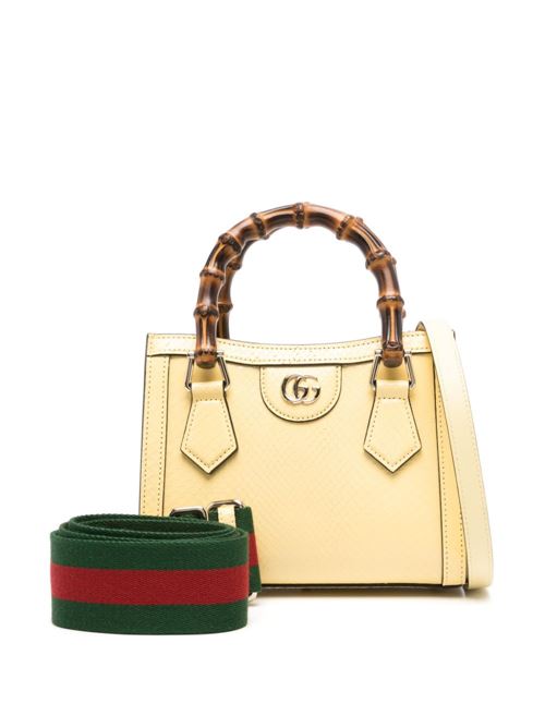 DIANA SMALL LEATHER TOTE BAG