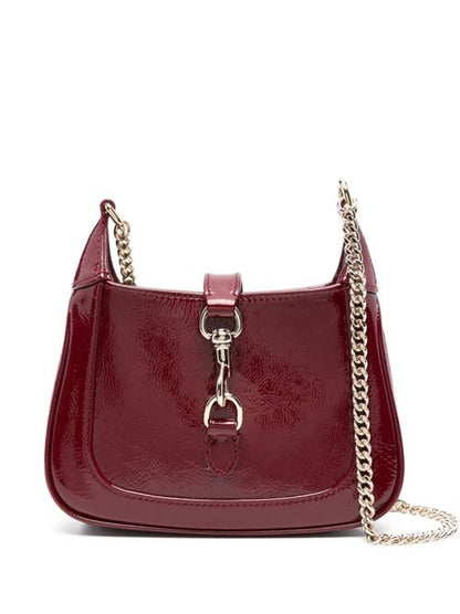 JACKIE NOTTE PATENT LEATHER MINI BAG