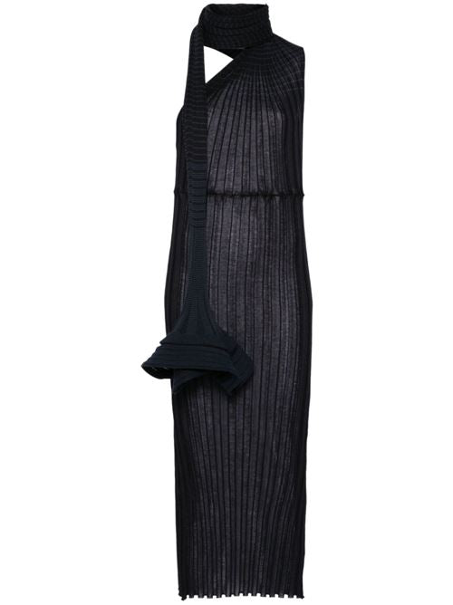 KNITTED LONG DRESS