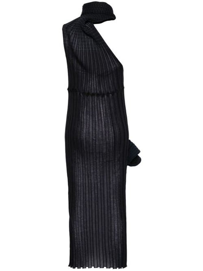 KNITTED LONG DRESS