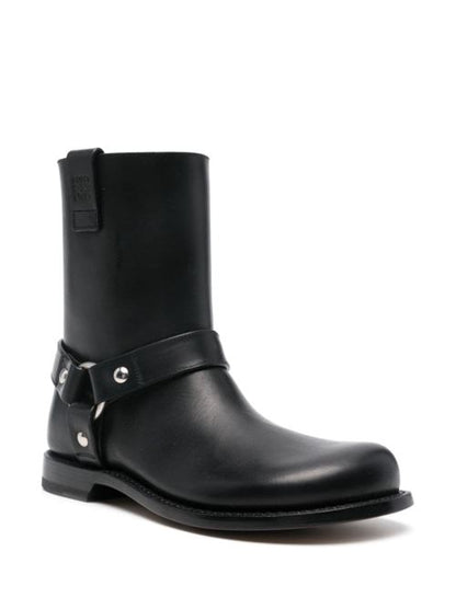 CAMPO LEATHER BIKER BOOTS