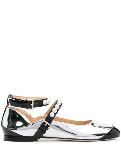 LEATHER BICOLOR BALLETS