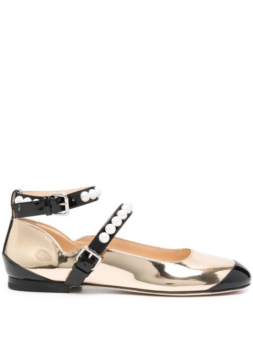 LEATHER BICOLOR BALLETS