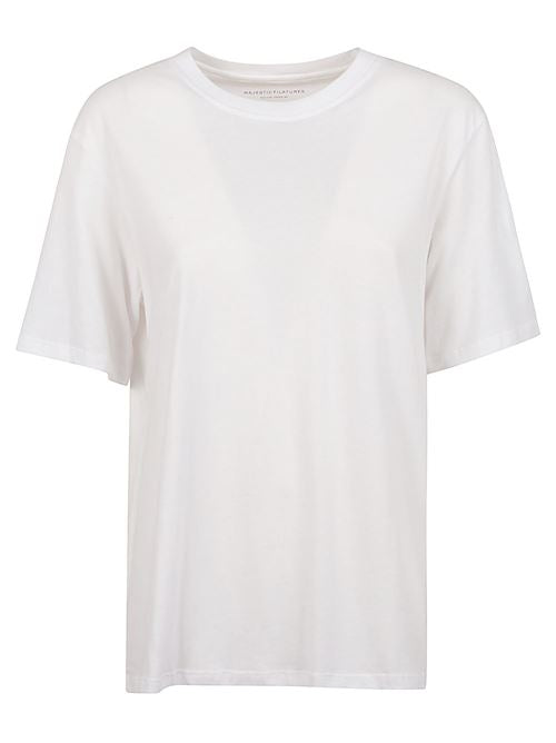 COTTON CREWNECK TOP