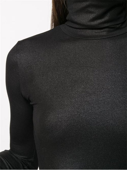 LUREX HIGH-NECK SWEATER