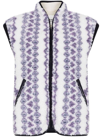 PRINTED REVERSIBLE VEST