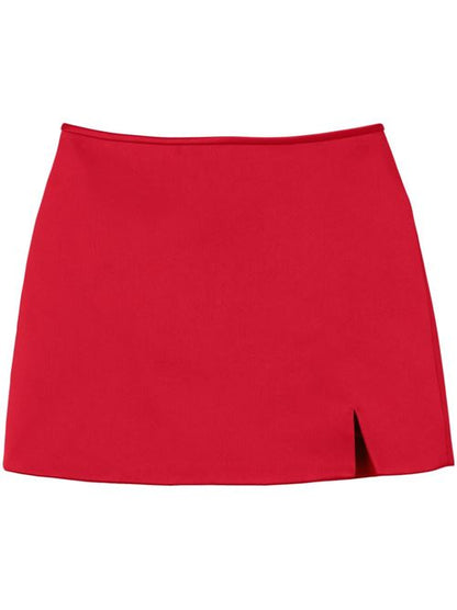 DUCHESS SATIN SKIRT