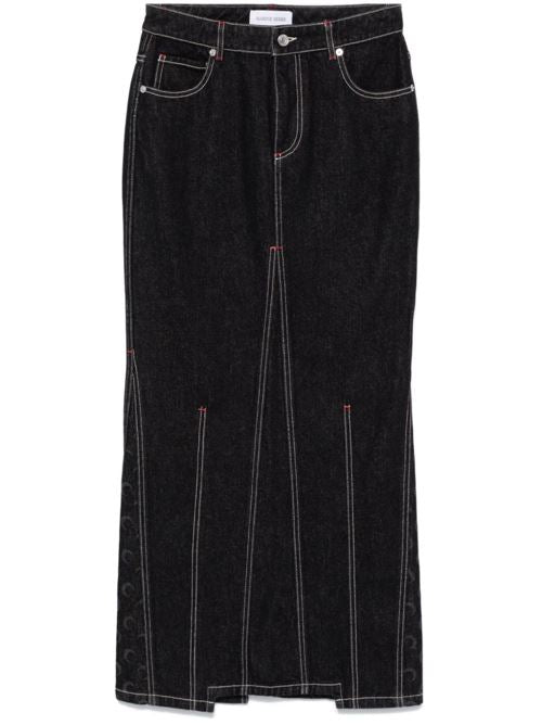 MOON DENIM LONG SKIRT