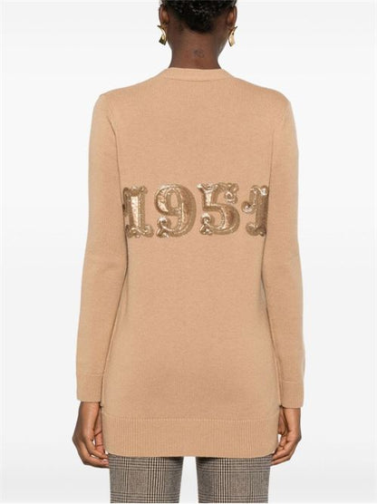WOOL AND CASHMERE BLEND CARDIGAN