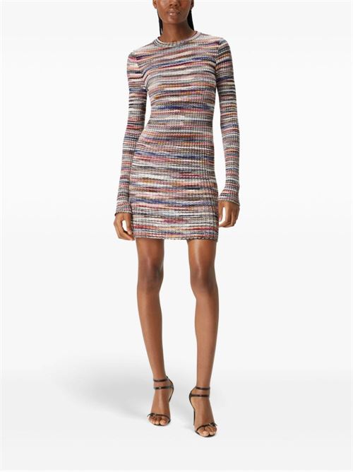 STRIPED SHORT DRESS