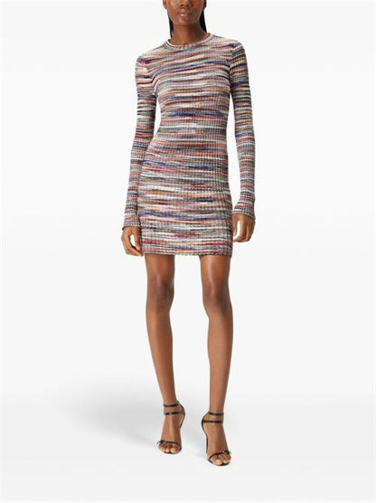 STRIPED SHORT DRESS