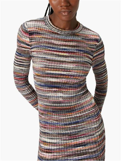 STRIPED SHORT DRESS