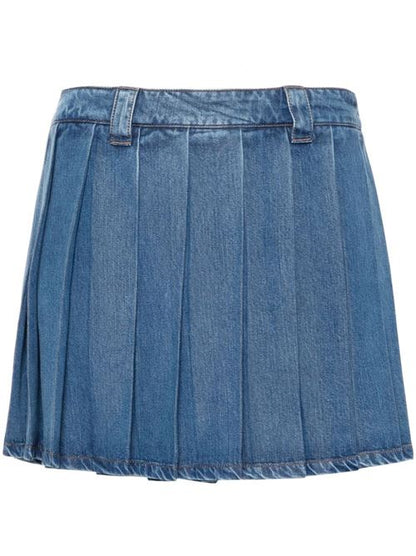 DENIM MINI SKIRT