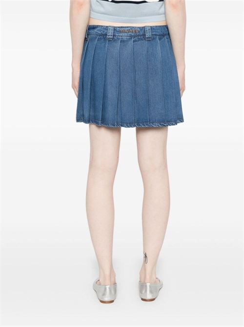 DENIM MINI SKIRT