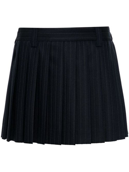 WOOL MINI SKIRT