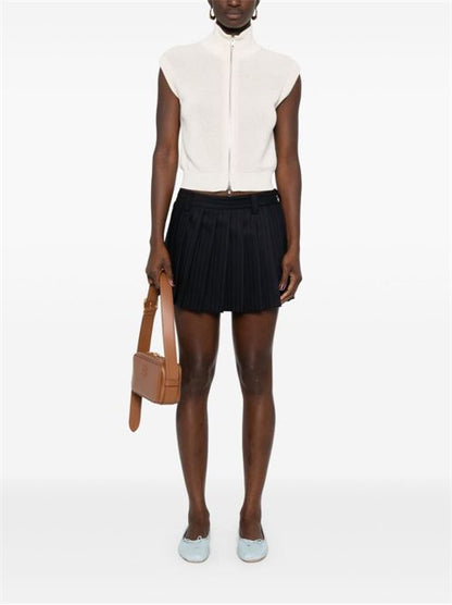 WOOL MINI SKIRT