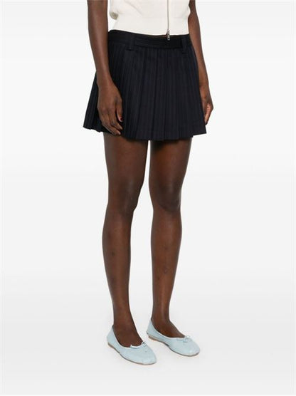 WOOL MINI SKIRT