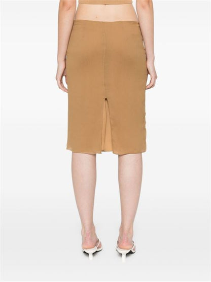 CHIFFON MIDI SKIRT