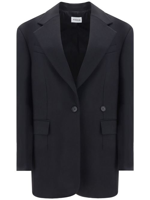 WOOL SINGLE-BREASTED BLAZER JACKET
