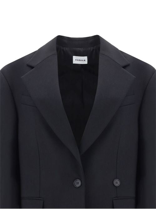 WOOL SINGLE-BREASTED BLAZER JACKET
