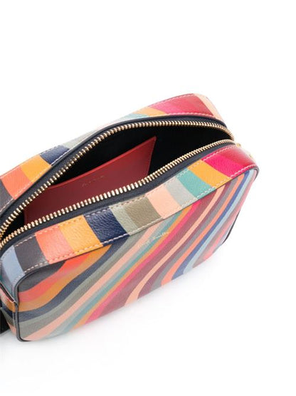 SWIRL LEATHER CROSSBODY BAG