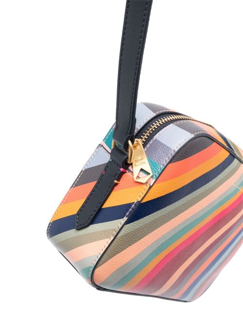SWIRL LEATHER CROSSBODY BAG