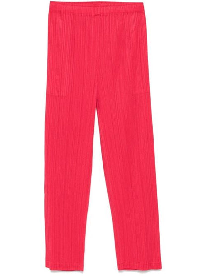 PLEATED TROUSERS