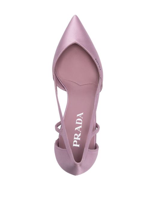 SATIN CUT-OUT PUMPS
