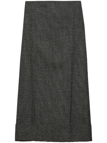 WOOL LONG SKIRT