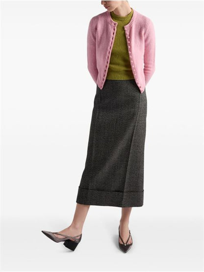 WOOL LONG SKIRT