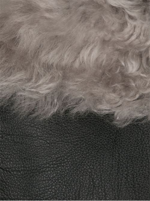 LEAHTER SHEARLING CAPE