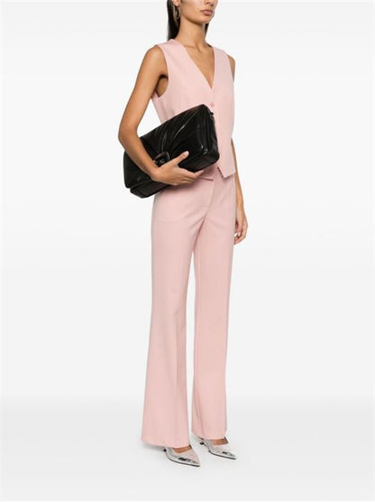 VIV' CHOC LEATHER CLUTCH