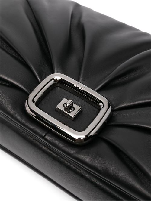 VIV' CHOC LEATHER CLUTCH
