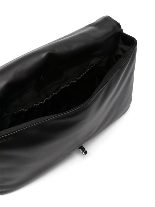 VIV' CHOC LEATHER CLUTCH