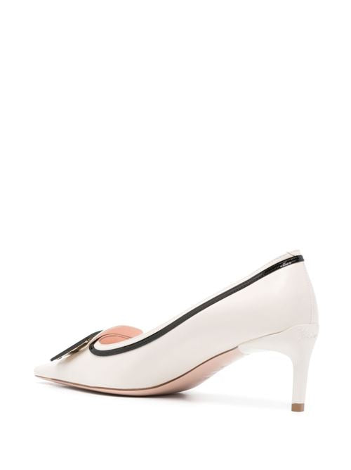 VIV CANARD LEATHER PUMPS