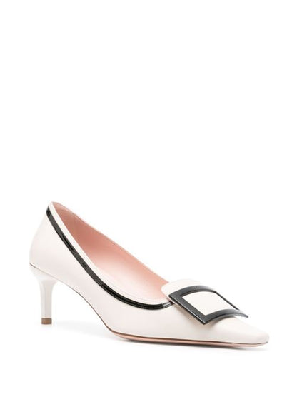 VIV CANARD LEATHER PUMPS