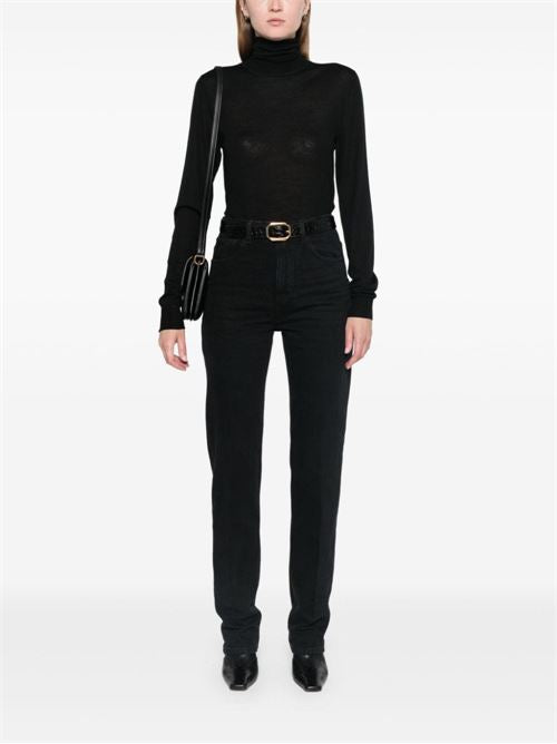 STRAIGHT COTTON JEANS