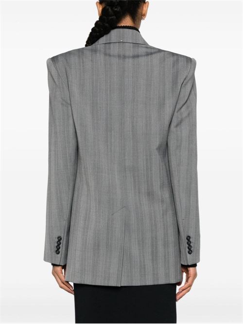 WOOL DOUBLE-BREASTED JACKET