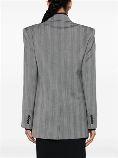 WOOL DOUBLE-BREASTED JACKET