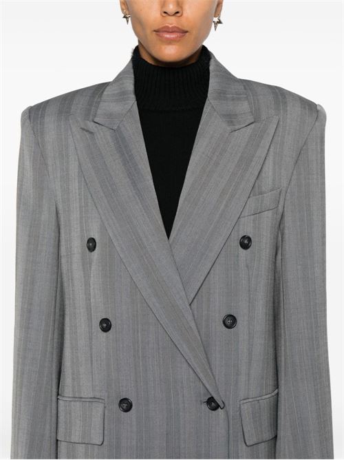 WOOL DOUBLE-BREASTED JACKET