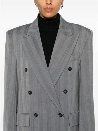 WOOL DOUBLE-BREASTED JACKET